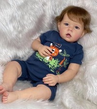 Realistic Baby Doll Boy Lifelike Reborn Baby Dolls Washable Anatomically Correct picture