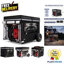 900D+210D Waterproof Outdoor Generator Cover with Transparent Windows - 32