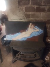 Hand Painted Painting 36 Inches Long 18 Inches Wide picture