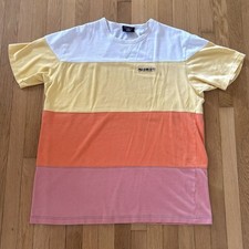 VTG Ralph Lauren Polo Jeans Co T Shirt XL Colorblock Embroidered Logo Crewneck picture