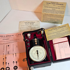 vtg James G Biddle  JAGABI Hand Tachometer Type  C, w.Case 15 acces. info #67223 picture