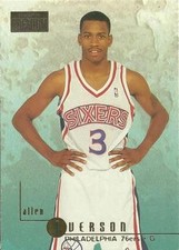1996-97 SkyBox Premium #85 Allen Iverson Near Mint picture