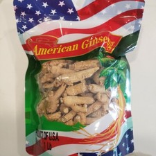 1 lb 16oz American Ginseng S / L / XL Round Root US Seller 美国花旗参 picture