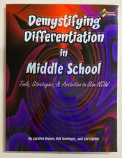 Demystifying Differentiation in Middle School, Paperback (NEW, SHIPS FREE) picture