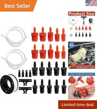 Complete 29-Pc Brake Master Cylinder Replacement Kit with PTFE Tape & Clear Hose picture