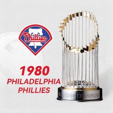 1980 Philadelphia Phillies World Series Champions MLB Replica Trophy Collectible picture