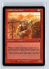 (3x) GOBLIN GARDENER – MTG Magic the Gathering Card – Urza's Destiny – Common picture