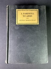 Hemingway A Farewell to Arms 1929 1st Edition 1st Issue Scribner picture