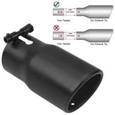 1pc/2pc Exhaust Tip 2.5