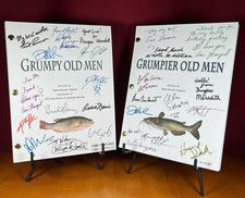 Grumpy Old Men & Grumpier Old Men Scripts Signed- Autograph Reprints picture