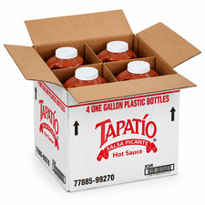 Tapatio Salsa Picante Hot Sauce 128fl oz 3.78l (Whole Case, 4 Jugs) picture