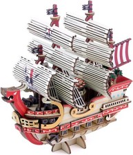 KIGUMI Ki-gu-mi Wooden Art - One Piece Red Force picture