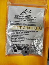 Vintage NOS Chip McCormick Corp. Titanium 1911 Match Hammer Assembly  picture