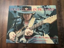 Stevie Ray Vaughan 1986-1990 FOUR YEARS IN PICTURES Book Mega Rare OOP EXCELLENT picture