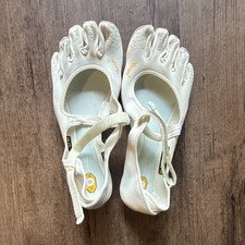 REPLICA Vibram FiveFingers Women’s White Low Top Athletic Sneaker  Size 7 picture