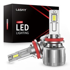 Lasfit H11 LED Headlight Low Beam Bulbs Lamps 130W 13000LM 6000K Ultra Bright picture