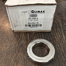 Climax 2C-125-S Two Piece Shaft Collar 1-1/4 in Bore - 1 collar  picture