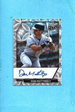 2026 Leaf Metal Don Mattingly On Card Auto 8/9   OC-DM2  New York Yankees picture