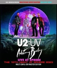 U2 / U2:UV ACHTUNG BABY - THE 15TH NIGHT AT SPHERE 2023 MULTI CAM & IEM (Blu-ray picture