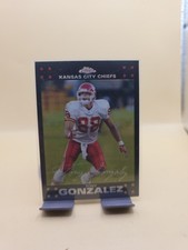 Tony Gonzalez 2007 Topps Chrome Refractor #TC33 Kansas City Chiefs picture