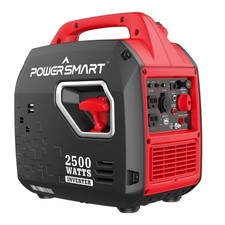 PowerSmart 2500W Portable Inverter Gas Generator Super Quiet Low Oil Shutdown, picture