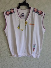 Boris Becker Lotto vintage 90s tennis Pullover Vest Sleeveless Jumper Shirt picture