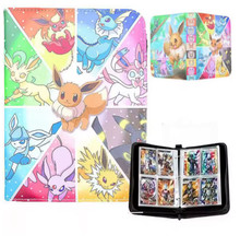 400Pcs Cards Capacity Pocket monster Card Album Waterproof Zipper 4 Pocket picture