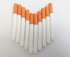 10x Ceramic One Hitter Dugout Pipe Cigarette Bat Large 74mm / 2.92