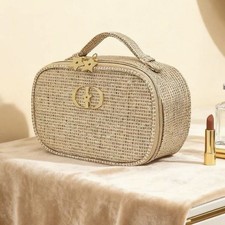 DIOR BEAUTY Gold Vanity Case Makeup Holiday 2026 Limited Edition Novelty GWP NIB picture