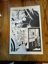 Original Artwork Compu-M.E.C.H. Page #18 Issue #2 By Theodore Riddle  picture