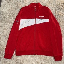 Signed Ducati Corse Jacket - Autographed by Chaz Davies (#7) Marco Melandri(#33) picture