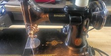 1939 Portable Singer 221-1 Featherweight Electric Sewing Machine Case Manual picture