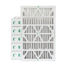 16x25x4 MERV 10 AC Air Filters. 6 PACK.  Actual Size: 15-1/2 x 24-1/2 x 3-3/4 picture