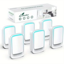 6pcs Plug-In Air Purifier Set – Ionic Filterless Silent Odor Eliminator for Home picture