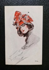 ANTIQUE BARRIBAL POSTCARD SERIES C2 2522 KITTY picture