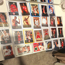 Upper Deck 2003-04 LeBron James Cavaliers 25-Card Lot Game Jerseys Floor picture