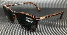 PERSOL PO3019S 24 31 Havana Square Men's 52 mm Sunglasses picture