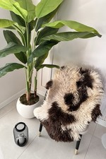 %100 Natural Sheepskin Rug, Natural Color,Camel,Mink,White picture