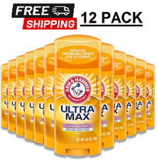 (12-PACK) ARM & HAMMER ULTRA MAX Deodorant, Powder Fresh, Solid Stick, 2.6 Oz picture
