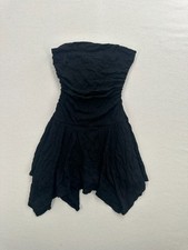 Lace Strapless Jumper Womens Size Small Witchy Fairy Goth Grunge Whimsigoth Y2K picture