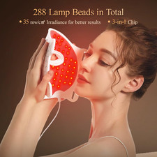 MEGELIN 7 Color LED Light Therapy Mask Infrared Facial Skin Rejuvenation Wrinkle picture