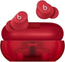 Beats Solo by Dr. Dre Solo Buds True Wireless Earbuds - Transparent Red (OB) picture
