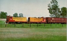 Postcard A 62, Sierra Railroad Locomotives 40 & 44, Baldwin 1200 Horsepower picture