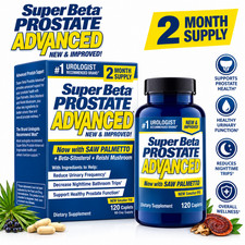 Super Beta Prostate Advanced Dietary Supplement -120 Caplets Exp 2028 picture