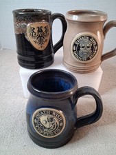 3 DeathWish Deneen Pottery  Coffee Mugs Odinforce, Dervish, Death Wish (60/5000) picture