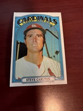 1972 Topps #420 Steve Carlton HOF. EX picture