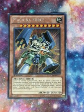1x Machina Force - Secret Rare - LCYW-EN171 - 1st Ed - Played  picture
