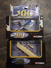Corgi 100 Years Of Flight Model Planes, The Pioneering Years & Aces Of War NIB picture