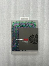SRAM XX1 Eagle AXS 12-Speed 126-Link Nickel Rainbow Bike Chain CN-EAGL-XX1-A2 picture