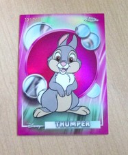 2026 Topps Chrome Disney PINK Refractor THUMPER #8 28/399 picture